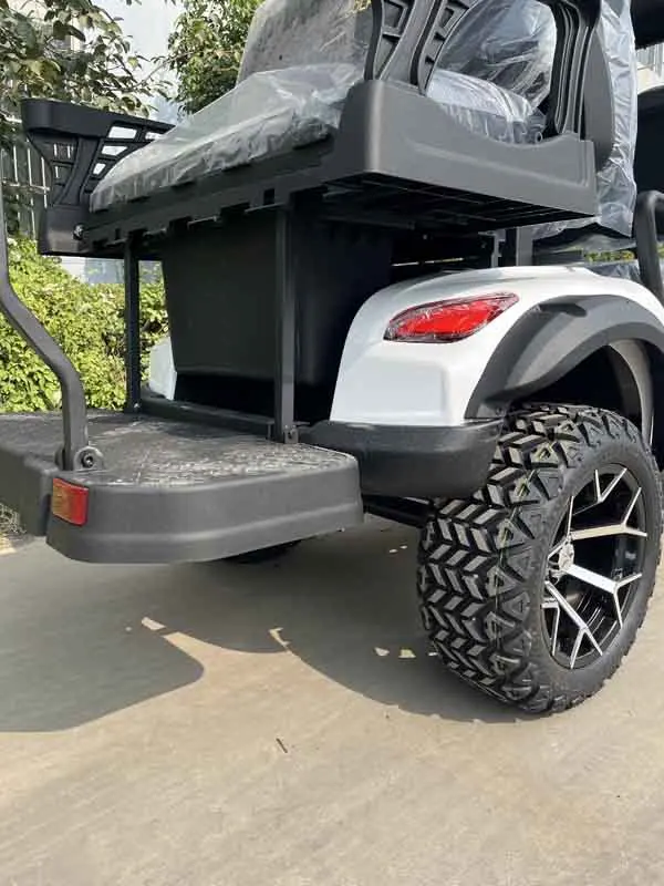 تخصيص 4 مقاعد الصيد عربة جولف سيارة غولف كهربائية عربة جولف على الطرق الوعرة نادي العربة #3