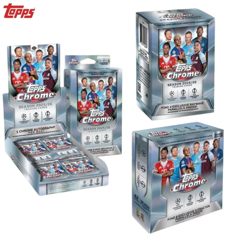 tarjetas-coleccionables-de-futbol-topps-chrome-series-2025-26-premier-league-y-uefa-champions-league-tarjetas-firmadas-regalos-divertidos