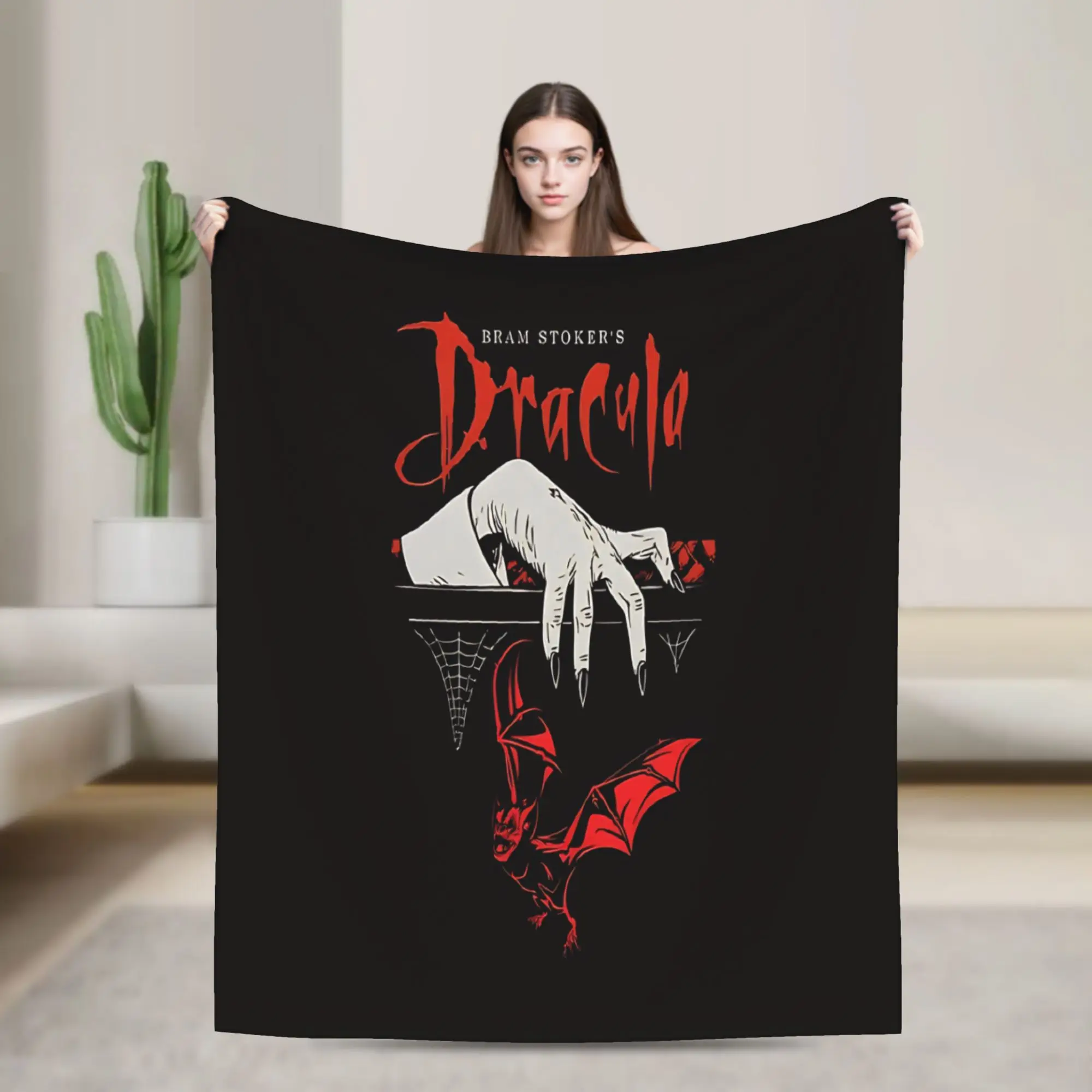 Bram Stoker's Dracula (1992) Blanket  Soft Funny Plush Throw Blanket For Couch Chair Picnic Flannel Bedspread Bed Cover