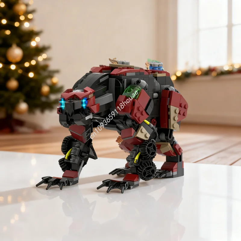 

548 шт. MOC Fireclaw Horizon, модель строительных блоков, строительная сборка, идея игрушки «сделай сам», образовательный рождественский подарок, детский день рождения