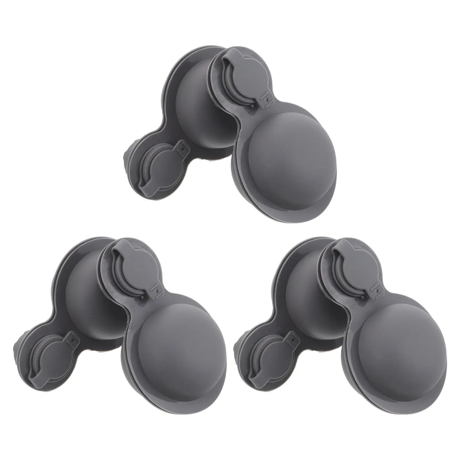 6Pcs Air Pillow Valve Caps Leakproof Tpu Replacement Quick Inflate Deflate for Travel Pillow Beach Air Mattress Compact