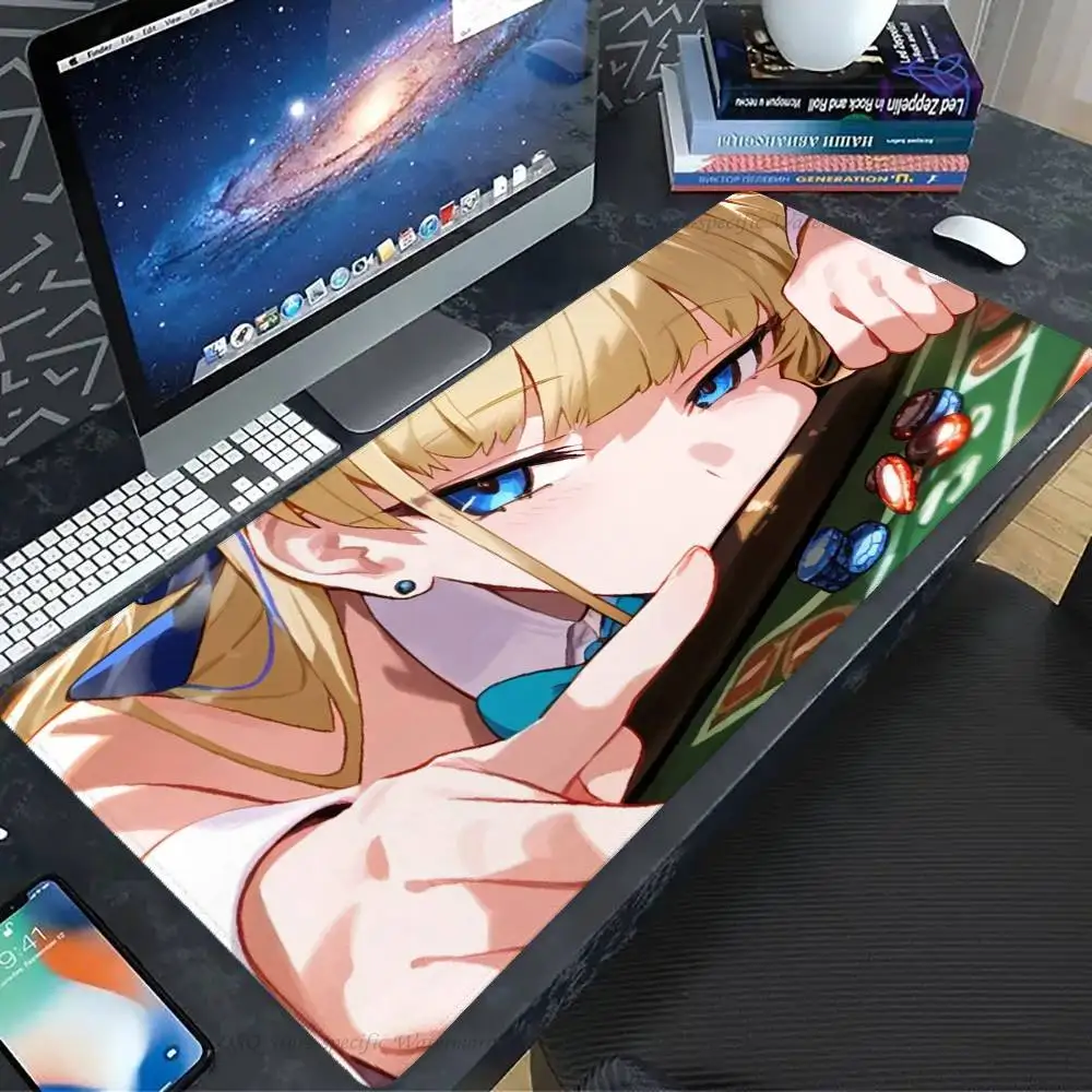Asuma Toki Game Mousepad Non-slip Suitable For Office Computers Laptops E-sports Game Desk Mats XXL Keyboard