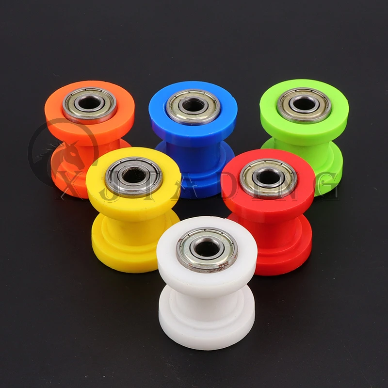 

8/10mm Drive Chain Roller Pulley Wheel Slider Tensioner Wheel Guide For Enduro Motorcycle Motocross PIT Dirt Bike ATV CRF CR XR