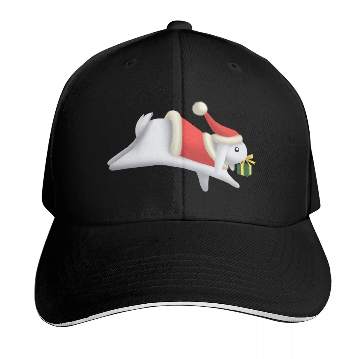 

Santa Bunny Baseball Cap funny hat dad hat Hat Man For The Sun Snapback Cap Sun Hats For Women Men's