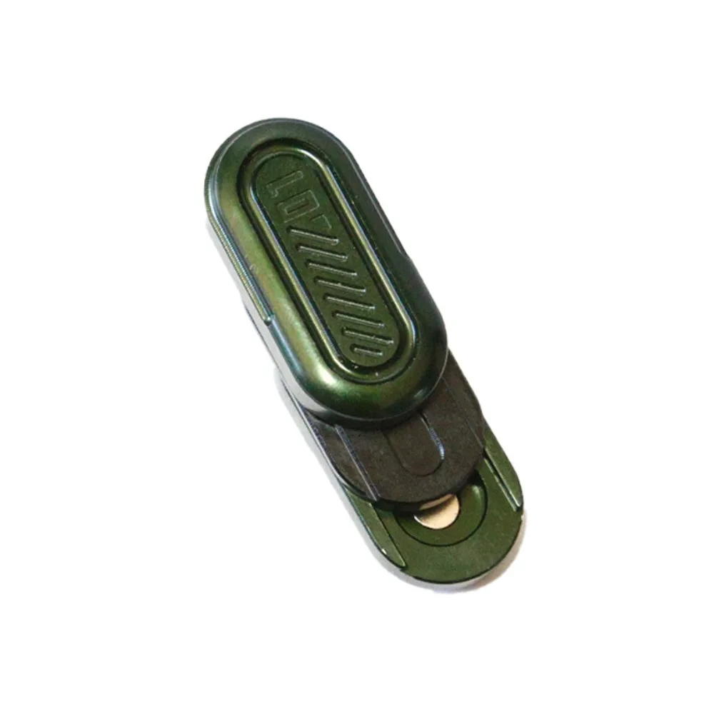 Aluminum Alloy Fidget Slider Smooth Surface Comfortable Grip Metal Fidget Toys Three-layer ADHD Toys Magnetic Slider Desk Toys