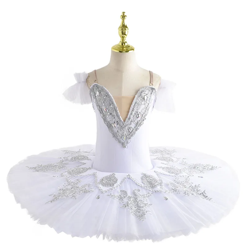 

Professional Ballet Tutu Child Kids Girls Adults Pancake Tutu Giselle Paquita Ballet Costume Women Ballerina Party Dress Girls