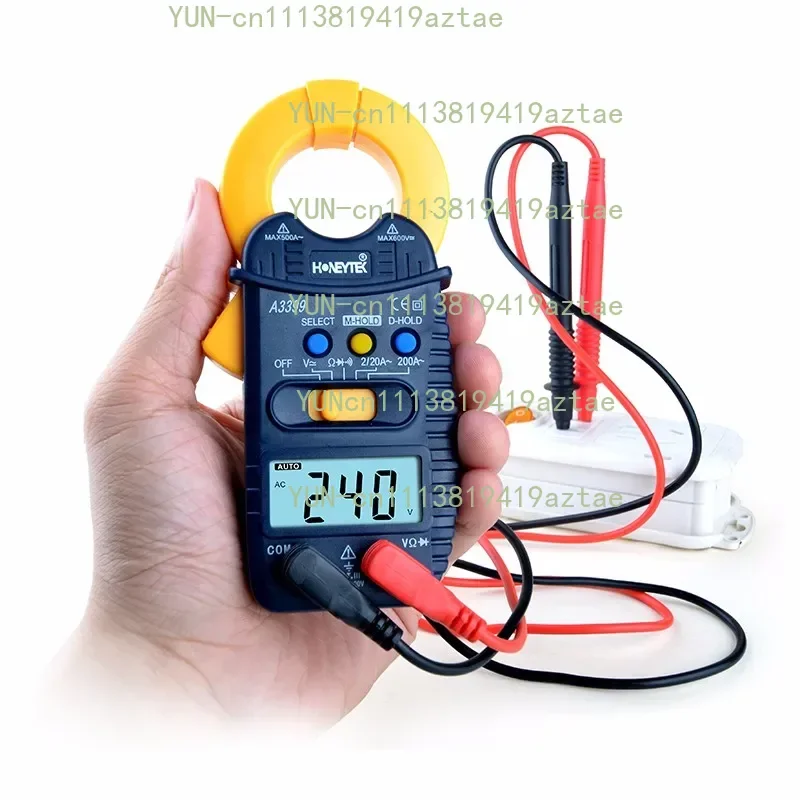 A3399 Digital LCD Multimeter Meter Current AC/DC Voltage Resistance Capacitance Tester Detection