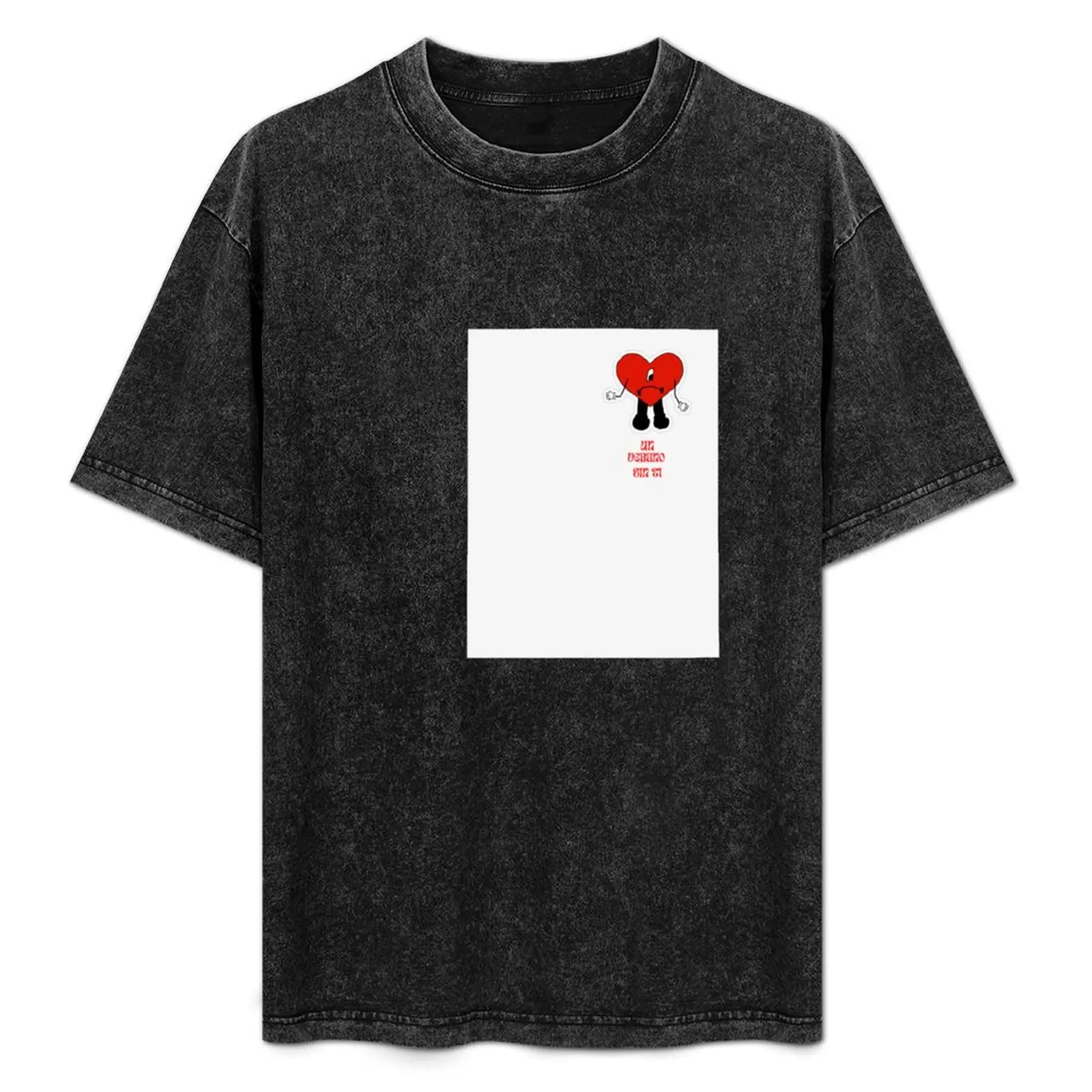 

Bad Bunny Un Verano Sin Ti T-Shirt Basic Short Sleeve Cotton Blend T-Shirt