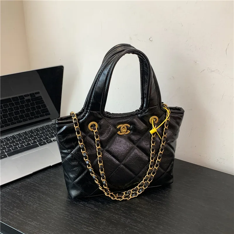 Luxe merk populaire klassieke handtassen voor dames, leren draagtassen met crossbody, elegante damesmode