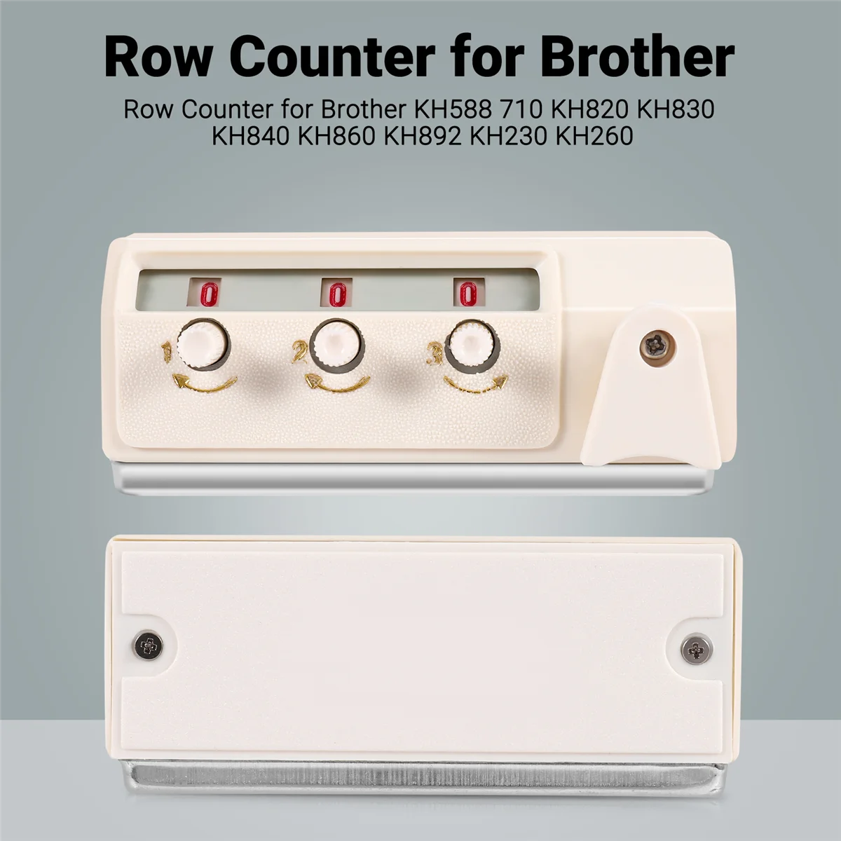 

Row Counter for Brother KH588 710 KH820 KH830 KH840 KH860 KH892 KH230 KH260 SSQ