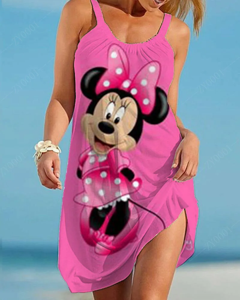 

Women's Summer Sundresses 2025 Fashion Disney SUMMER WOMAN CLOTHING Bodycon Dresses for Women Party Sexy Dress 2025 New Hit