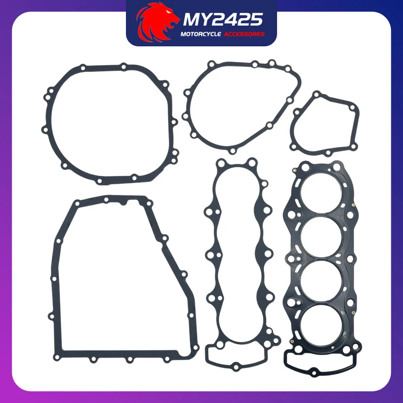 Motorcycle Cylinder Crankcase Pulsing Clutch Cover Gasket Kit For Kawasaki ZX6R ZX-6R Ninja ZX636 2005 2006 11061-0041