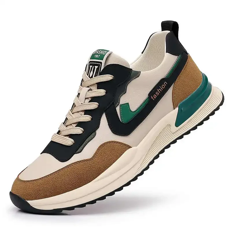 

Кроссовки высокого качества с завязками Parkour на плоской подошве, теннисная мужская обувь от 2 до 7 лет, коричневая спортивная супербрендовая обувь, сезонная