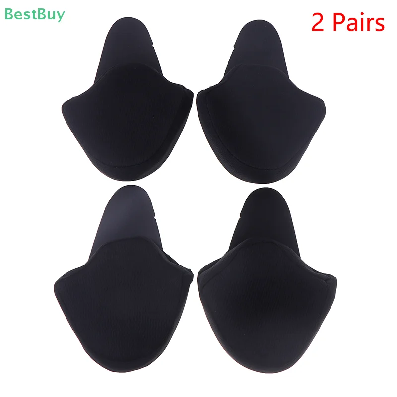 2 Pairs Practical Motorcycle Helmet Earmuffs Helmet Side Detachable Ear Warmers Windproof Ear Protective Cover