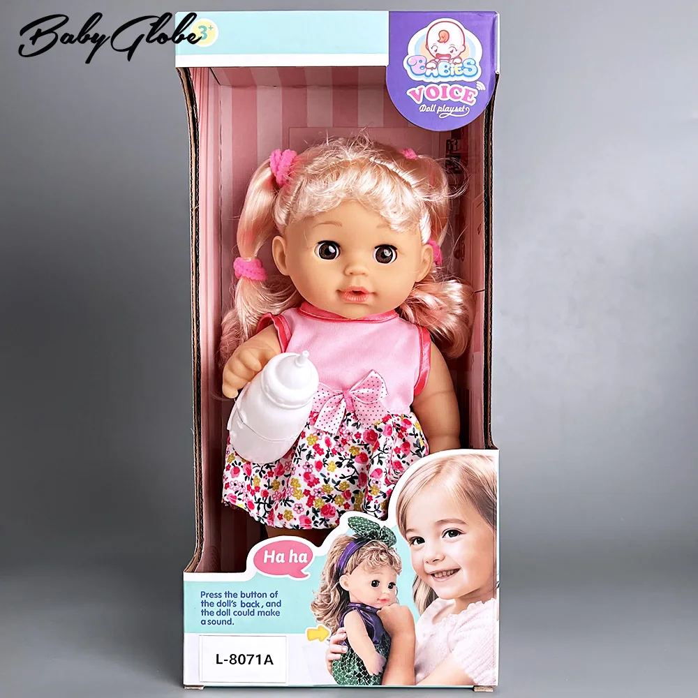 Realistic Full Silicone Newborn Baby Doll, Fashion Reborn Dolls para crianças, Princess Toddler, Kids Toy Gift