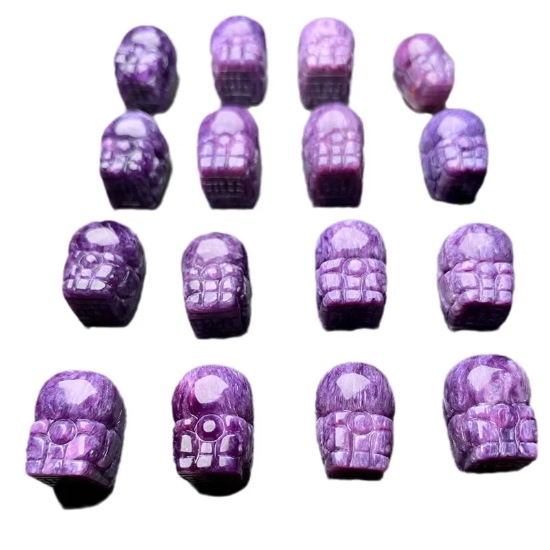 one PIECE Charoite purple  carved 12*16mm PIXIU  brav for DIY jewelry making  loose beads  FPPJ wholesale beads nature gem stone