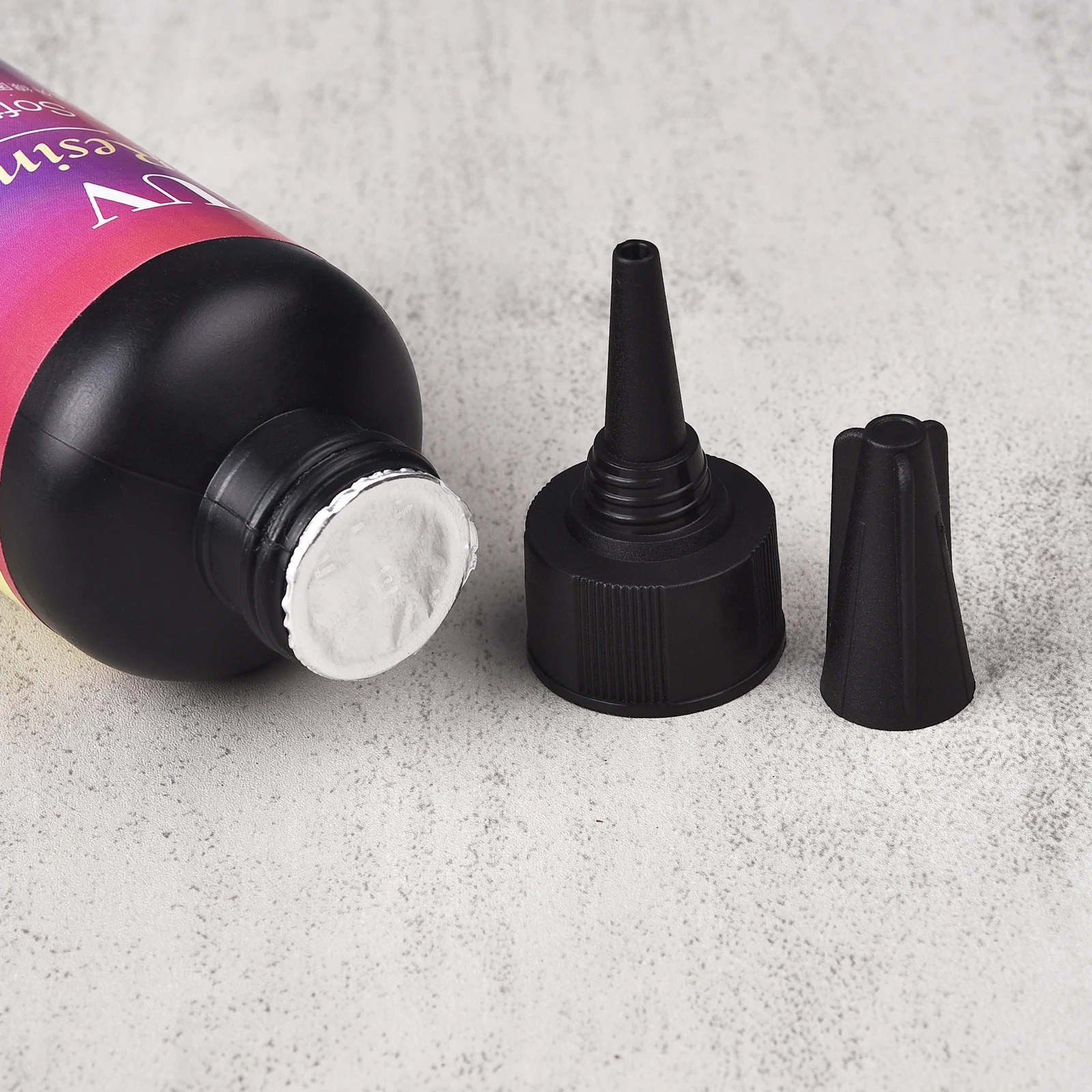 

Soft UV Resin Glue Ultraviolet Curing Solar Cure Sunlight Activated DIY Jewelry Making Quick Drying Glue Resin Soft Glue Crystal