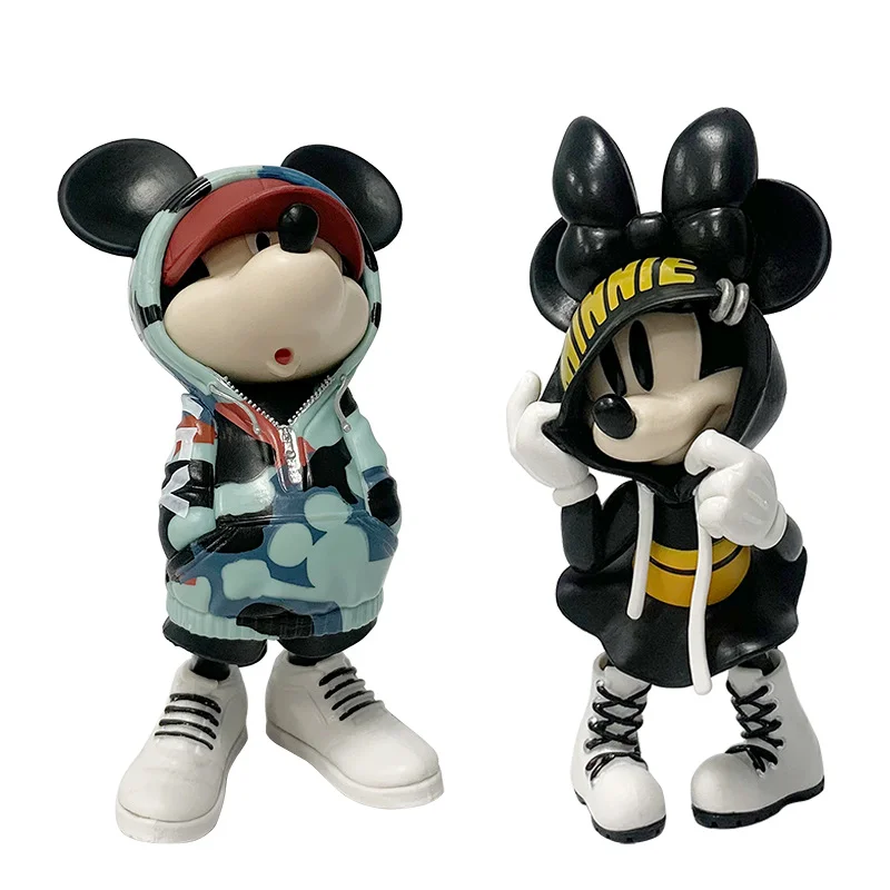 Disney Mickey and Minnie creative personality animation peripheral sweatshirt style desktop ornaments holiday gifts for couples