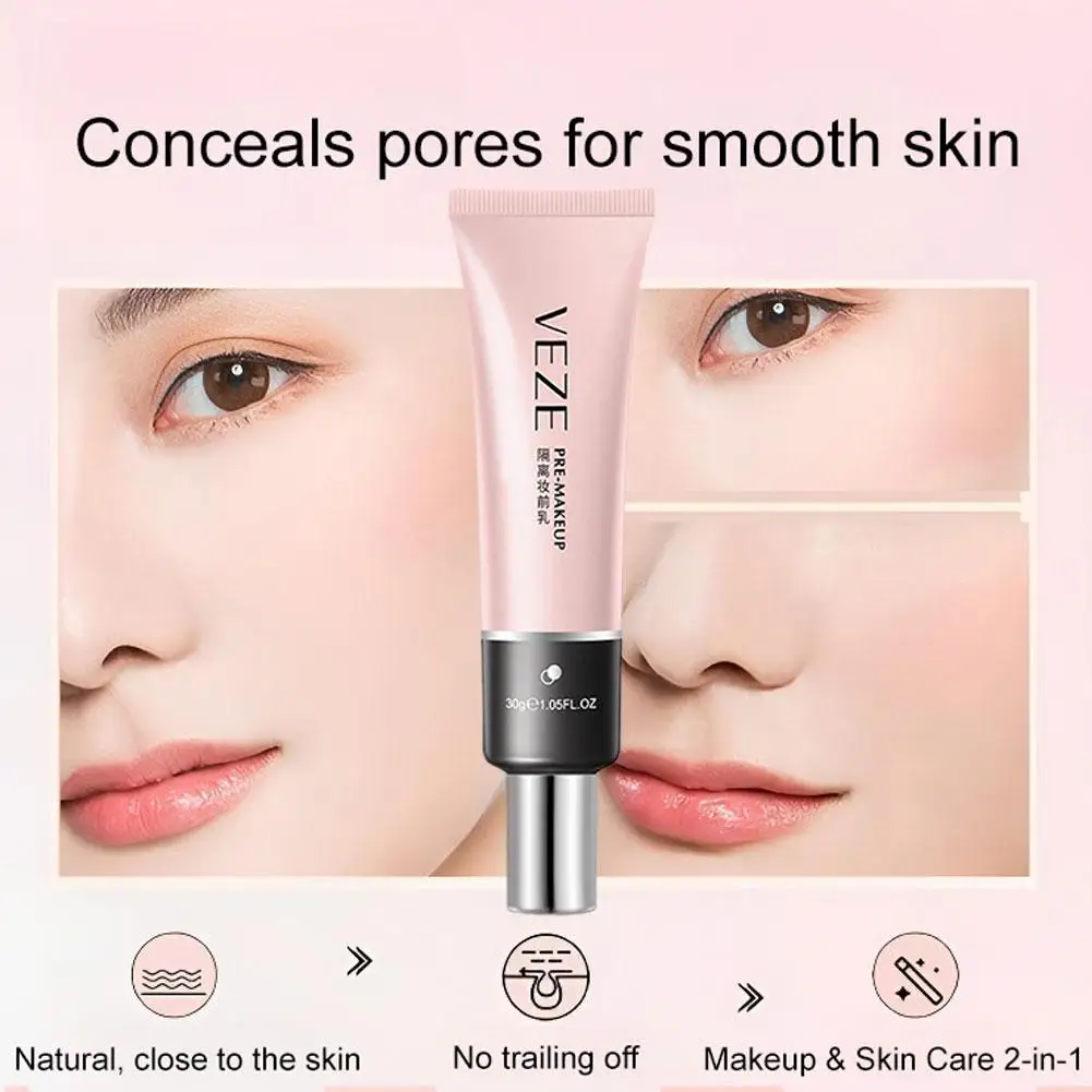 30G Foundation Ademende Lichtgewicht Natuurlijke Cosmetische Gum Porie Whitening Concealer Gezicht Pre-Make-Up Primer Q4u4