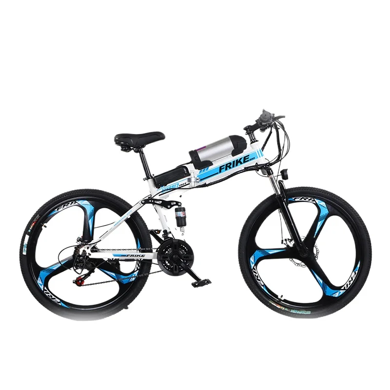 Convenient To Carry Foldable Electric Bicycle 500W 1000W High Carbon Steel Electric Bicycle For Adults Electric City Bike