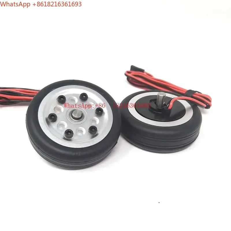 New Arriva Brake Wheels 50 55 60 65mm Model Aircraft Brake Wheels Electric Brake Wheels With Hooks