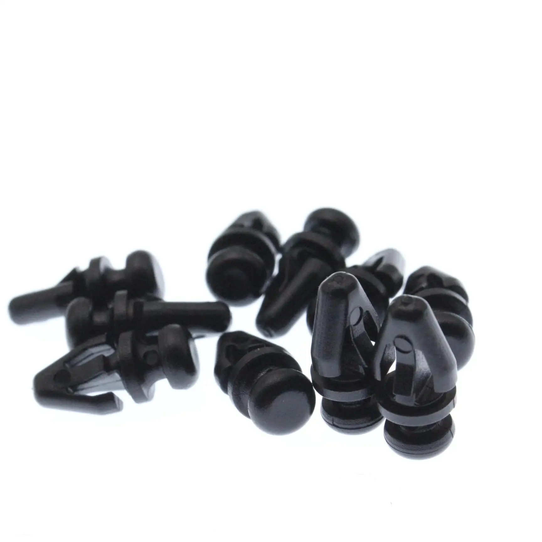 10 Pcs Door Panel Seal Rivet Clip Sill Strip Retainer Black Nylon Push Pin Fit For Ford Mondeo 2002-2007 1042065