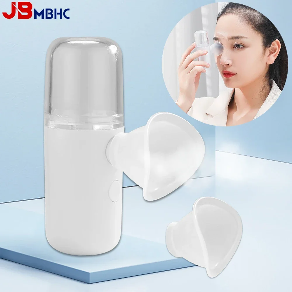 Eye Moistener Nano Spray Glasses Dry and Astringent To Relieve Fatigue Portable USB Charging Eyewash Dry Eye Atomization