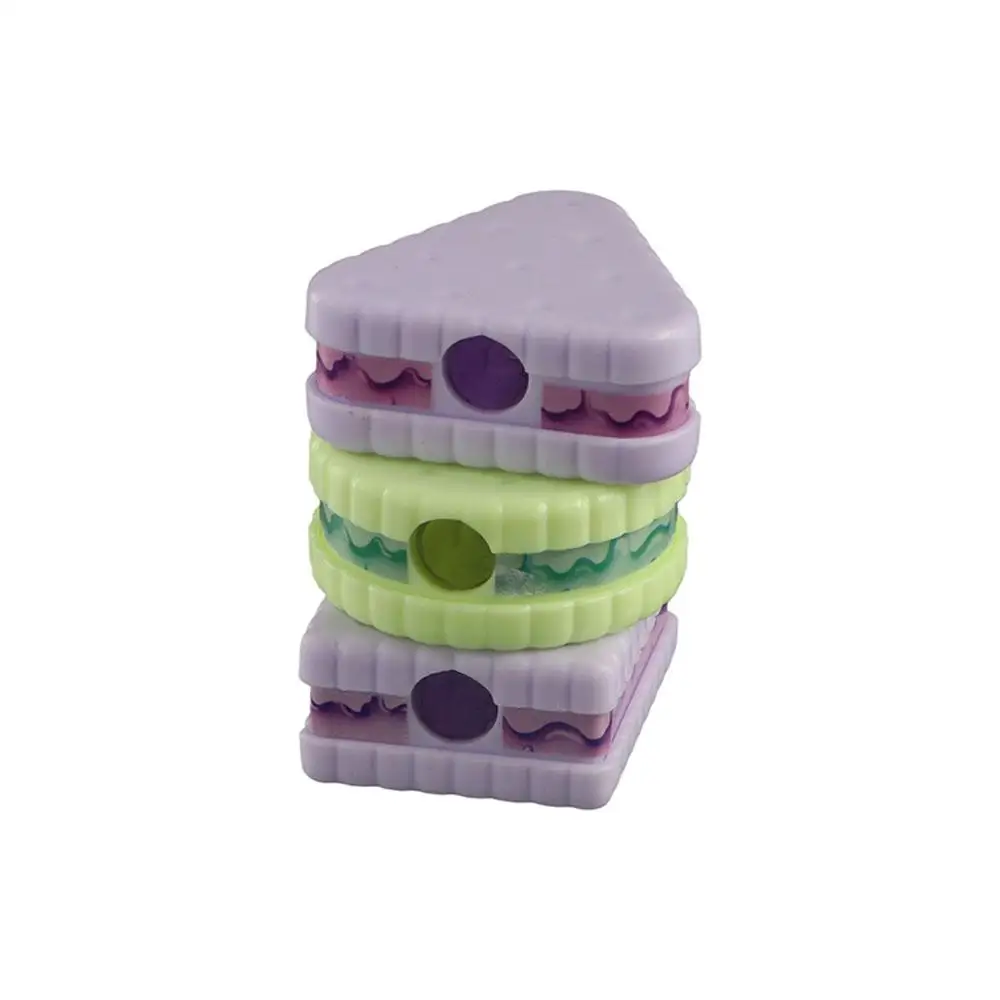 Kawaii Pencil Cutter Cookies Pencil Sharpener Drawing Sketching Pencil Cutting Tools Plastic Random Rewards Gift
