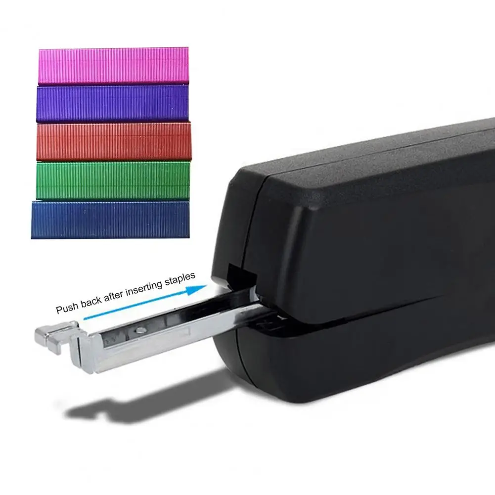 9.5mm Green Colored Staple 3000 Refill For Desk Stapler 1000 Per Pack Total 3 Pack Office Staple School Bookbinding Staple Tool