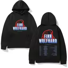 Finn Wolfhard BAND 2025NEW Hooded for AutumnWinter Aesthetic Sweatshirt with Hooded Casual FleeceClothes Sudaderas Casual Hoody - AliExpress 200000343