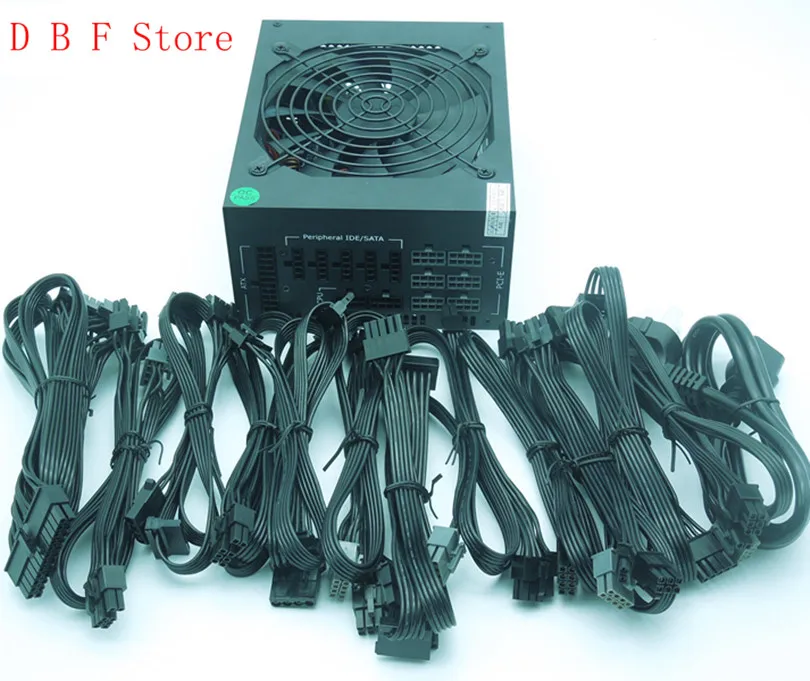 MAX 1850W 12V load 1680W full module desktop power supply