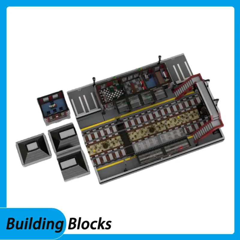 

Small particle assembled building blocks MOC-63352 4281pcs Construction toys 3D model gifts Puzzle boys DIY ornaments