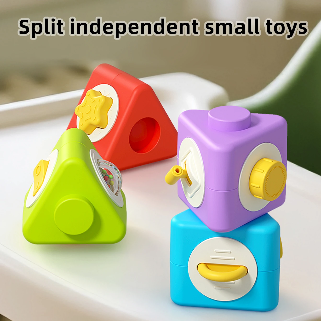 ของเล่นเด็กเล็ก ตัวต่อจิ๊กซอว์ บล็อกสร้างสรรค์ ของเล่นเสริมพัฒนาการแบบมอนเตสซอรี่ ของเล่นเสริมทักษะการเรียนรู้แบบอินเทอร์แอคทีฟ