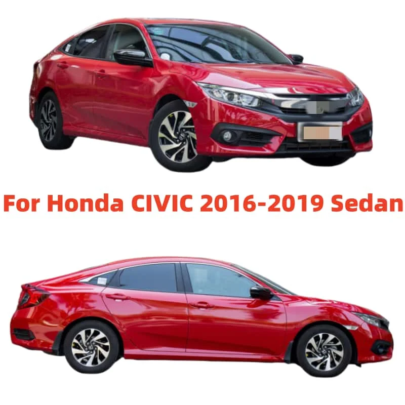 For Honda CIVIC 2016 2017 2018 2019 Sedan Sedan Car Side Window Visor Rain Sun Guard Deflector Shade Awning Shelter Raincoat