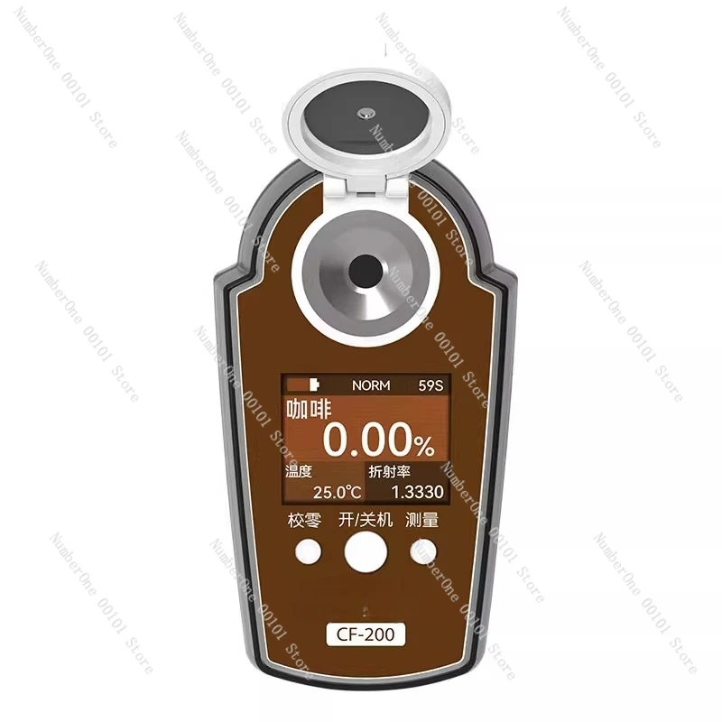 

Измеритель концентрации кофе, электронный рефрактометр, цифровой дисплей, счетчик для кофе, золотая чашка, стандарт, специально для цепных магазинов