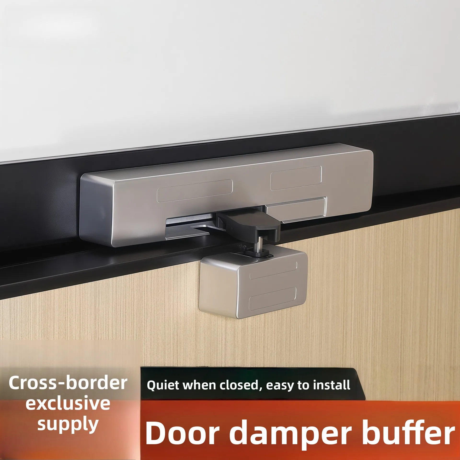 

Swing Door Damping Buffer External Door Automatic Door Closer Anti-clamping Hardware Accessories