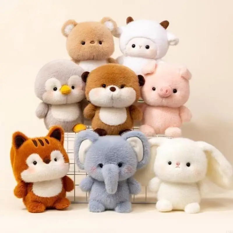 Adorable peluche Estudio estudio Amigo Doll para escritorio para niños con muñeca peluda segura L8RB