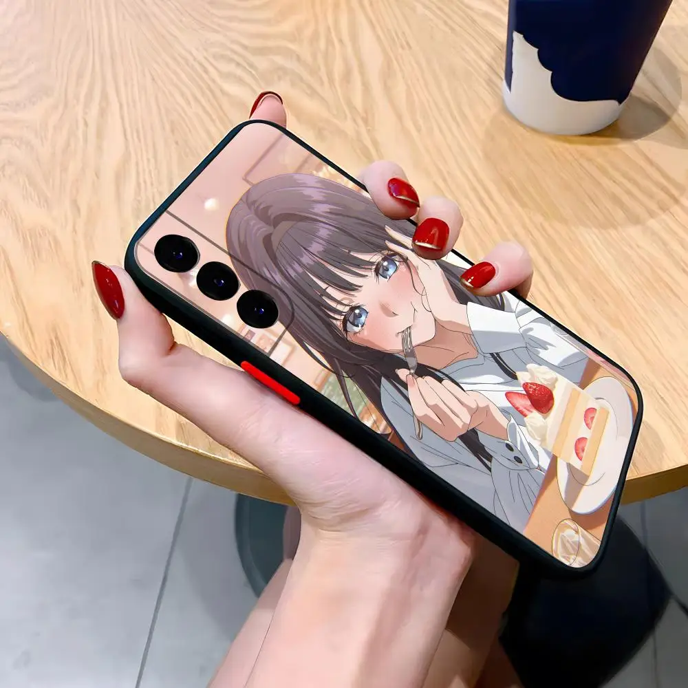 Kaoruko Waguri Phone Case For Samsung S25 S22 S24 S23 S21 FE Plus Ultra Skin Feel Bumper Case