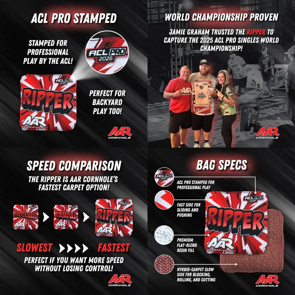Ripper Cornhole Bag… - image