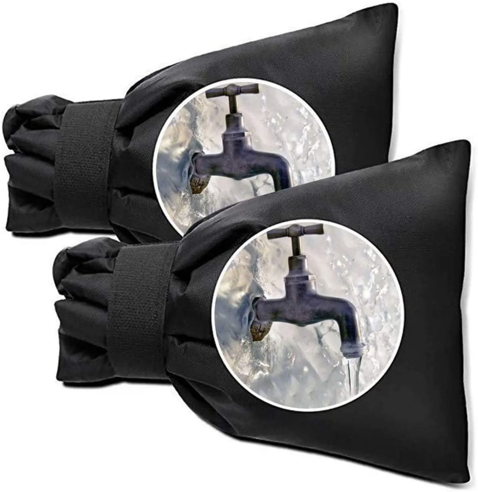 صنبور خارجي جورب بغطاء معزول ، جورب قابل لإعادة الاستخدام لفصل الشتاء ، حماية من التجميد ، حنفيات حائط ، حنفية خارجية