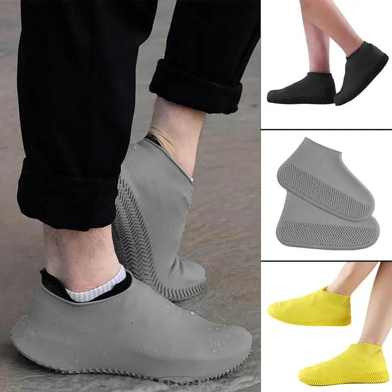 Silicone Rain Protection Cover For Cycling Shoes, Waterproof Shoe Covers For Muddy Roads, Indoor Floor Anti-dirty Shoes Covers