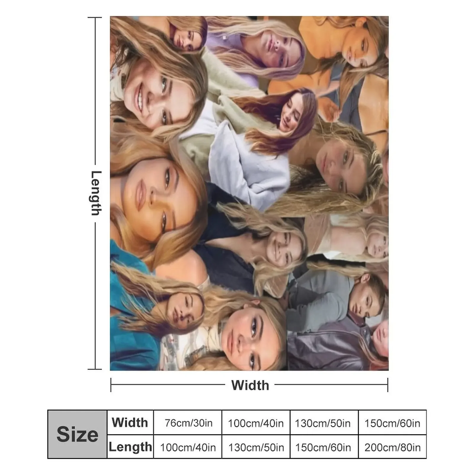 مادلين كلاين مونتاج رمي بطانية أريكة سرير مفرد عتيق لبطانيات الشتاء