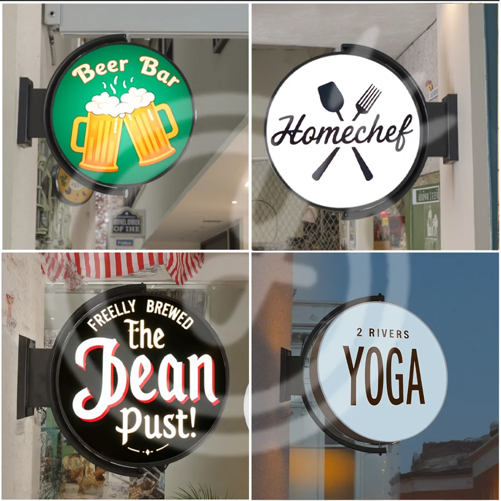 الاكريليك مخصص المعادن تسجيل المنزل النيون مصباح ليد صندوق شعار الأعمال جدار رسائل مشرق التصميم الشخصي لافتات مضيئة