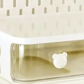 

1 Pcs Desktop Perforated Board Storage Box Stationery Sorting Rack Desk Office Cosmetics Storage Rack Pen Holder
