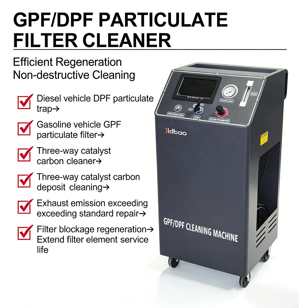 Cost-effective Heavy Duty DPF/GPF Cleaner Professional Diesel Particulate Filter Cleaning Machine for Truck Repair Shops