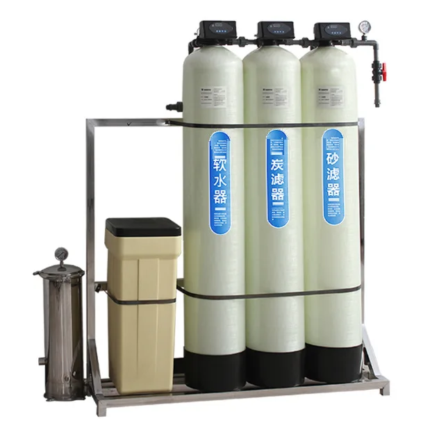 Automatic Softened Water Treatment Equipment Large Well Water Filter Purifier Industrial Water Softener