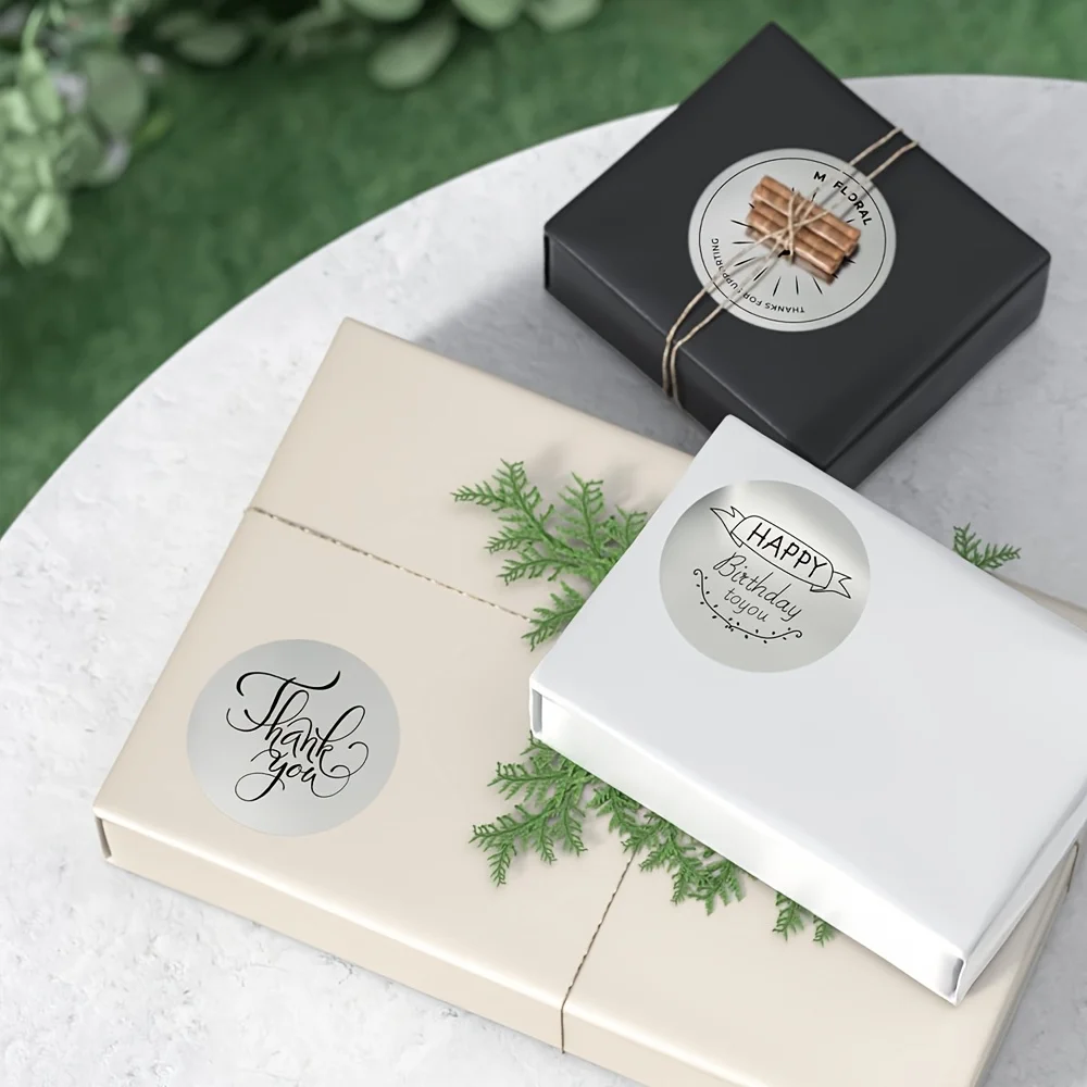 5.08 سنتيمتر تسميات لاصقة حرارية مستديرة فضي/واضح الذهب/نقطة فلاش ، ذاتية اللصق ، شعار DIY/رمز الاستجابة السريعة ، مكتب/تجاري/اصنعها بنفسك الحرف