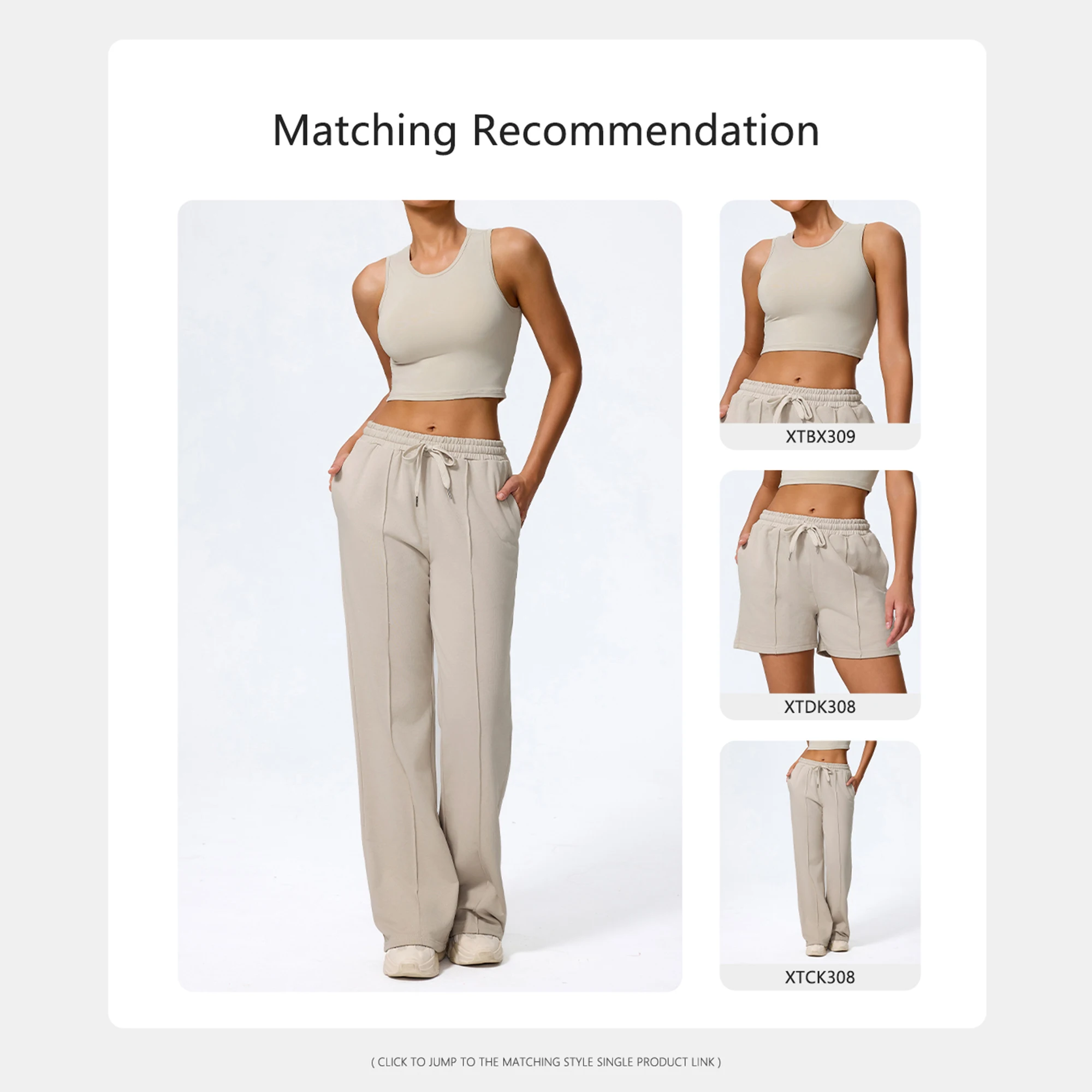 Hearuisavy 2 قطعة السراويل الرياضية النسائية مجموعات اليوغا القمم الإناث مستقيم صالح Sweatpants تشغيل الدراجات تجريب سترة ملابس رياضية للصالة الرياضية