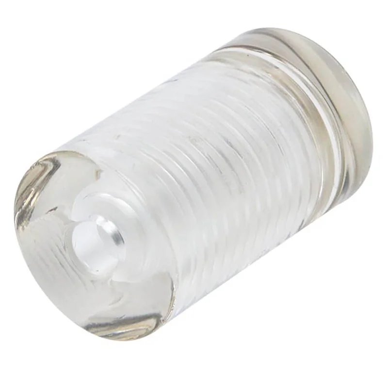 M12K-3/4 "x 1" parafusos de impasse acrílicos, 12 peças de suportes transparentes, hardware de montagem de impasse de sinal de parede, prego de impasse de publicidade