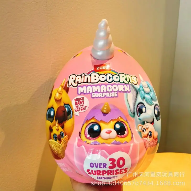 

Zuru 2026 Original Zealand Rainbocorns Mamacorn Surprise Egg Blind Box Over 30 Surprises Pocket Elf Toy For Toy Girls
